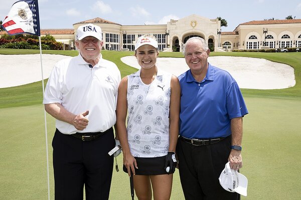 President trump at the trump international golf club %2846762054255%29