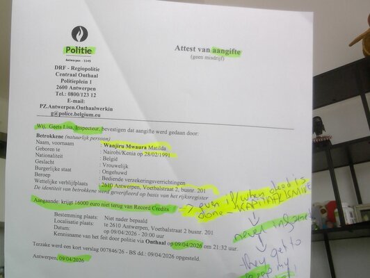 Foto politie klacht 16k