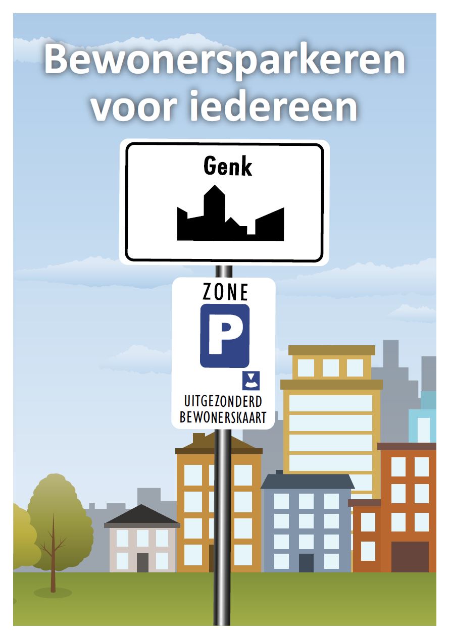 Bewonersparkeren flyer