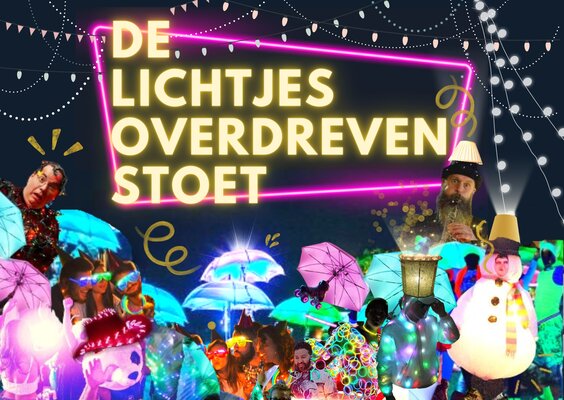 Lichtjes overdreven stoet